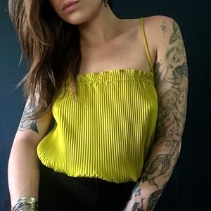 CHARTREUSE ASOS TANK